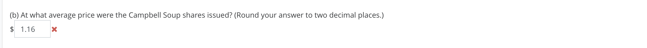 Treasury Stock Cost Following is the stockholders' equity section from the Campbell