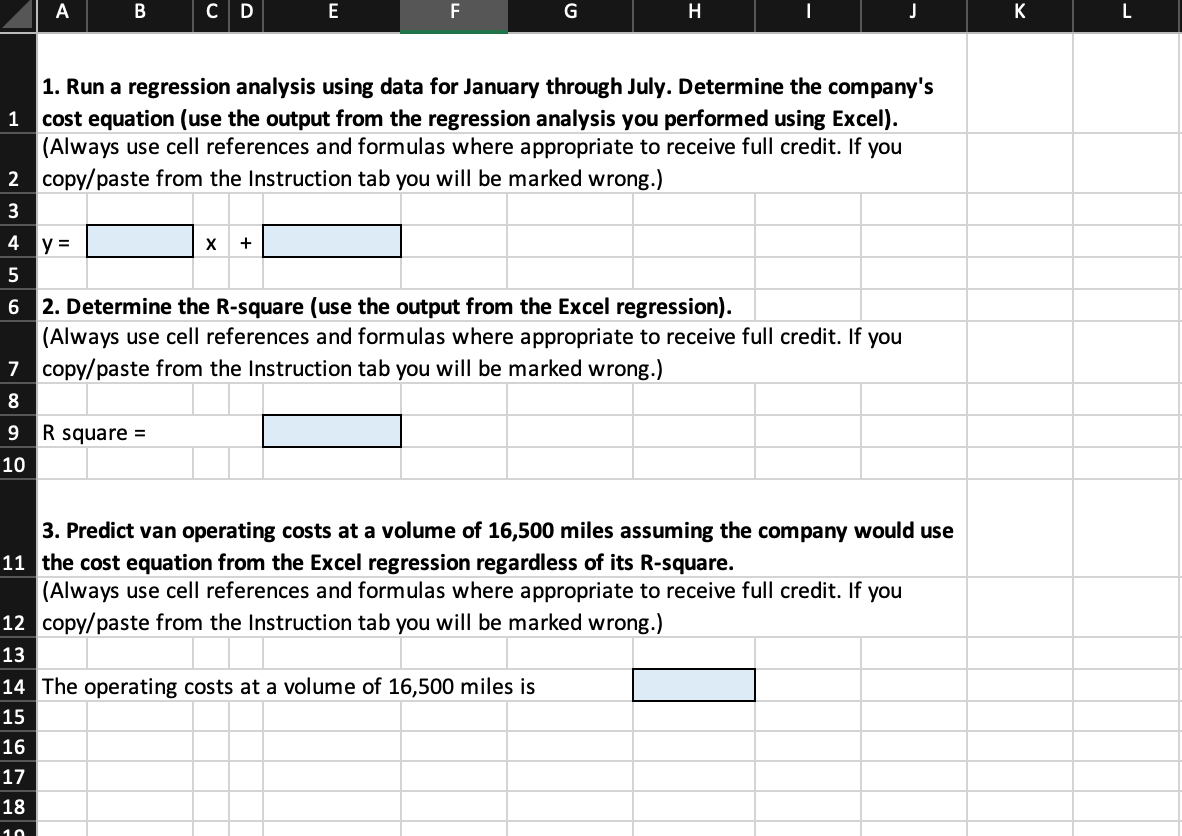 chain of floral shops. Each shop has its own delivery van. Instead