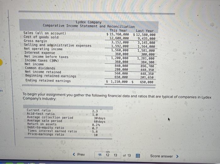 to the questions displayed below.) You have just been hired as a