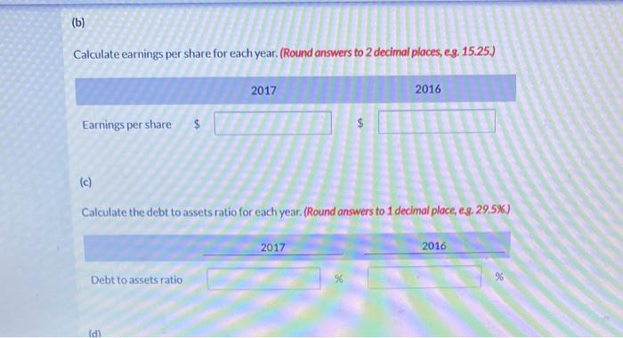 including share data are in thousands) 2017 2016 $867,300 $994,950 1,906,300 1.854,950