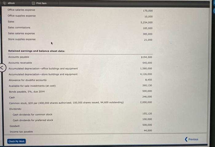 before part 2 After all of the transactions for the year ended