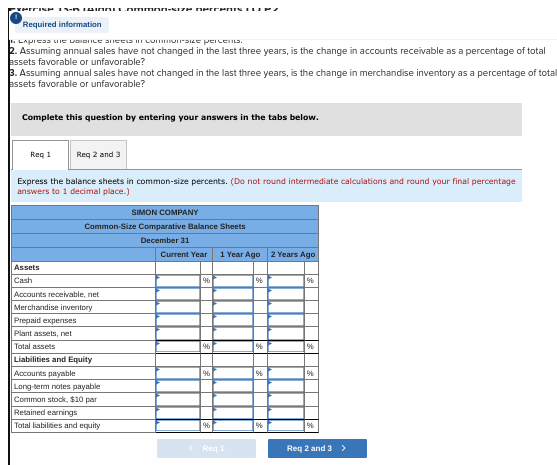 [The following information applies to the questions displayed below.] Simon Company's year-end