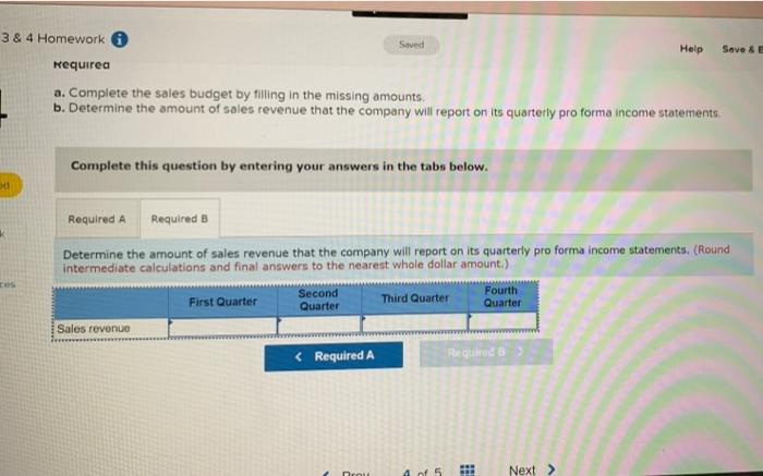divisions, is preparing its sales budget. Each division expects a different growth