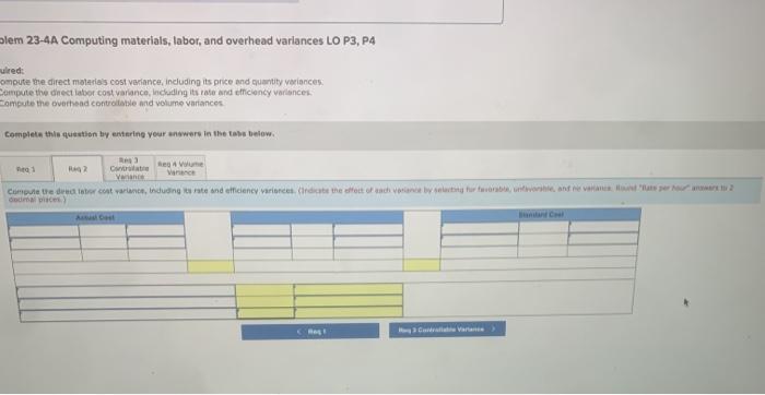 Ib.) Direct labor (6 hrs. $15 per hr.) Factory overhead-Variable (6 hrs.