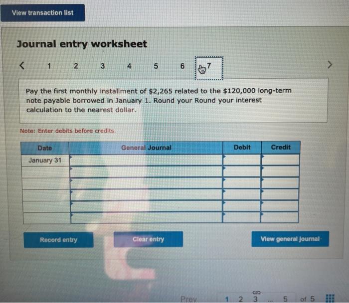 Borrow $120,000 from Captive Credit Corporation. The installment note bears interest at