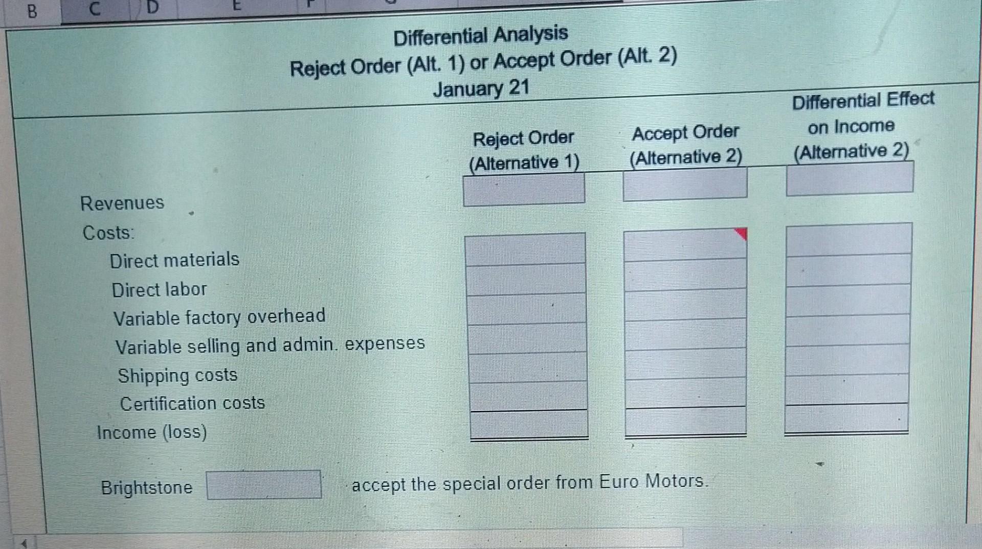 business Brightstone Tire and Rubber Company has capacity to produce 170,000 tires.