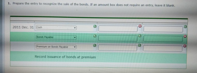 Line) Klamath Manufacturing sold 20-year bonds with a total face amount of