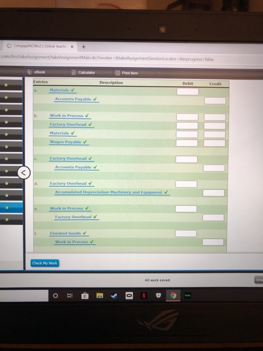 the first month of operations: Hidreth Company uses a job order cost