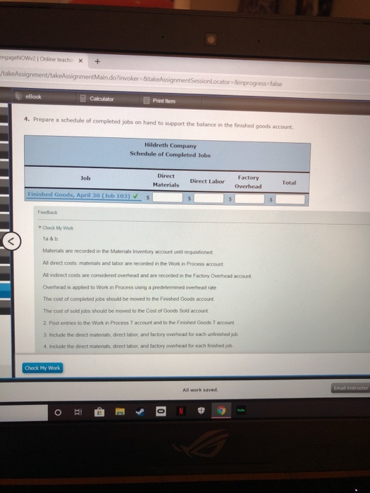 Factory Labor 101 $180 $2,700 102 2.290 3,650 100 5,150 3,270 1,780