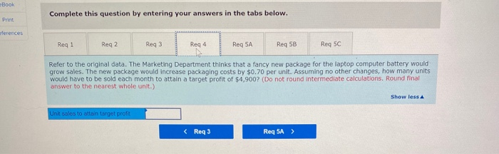 recent month is given below. Sales (12,800 units * $20 per unit)