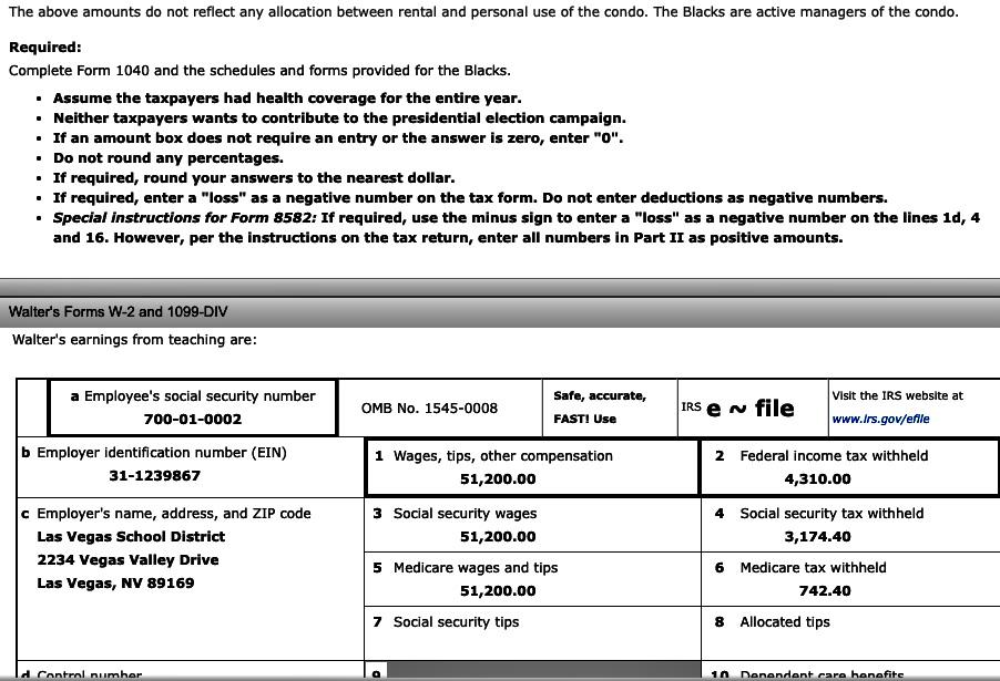 for 25 years. They live at 883 Scrub Brush Street, Apt. 52B,