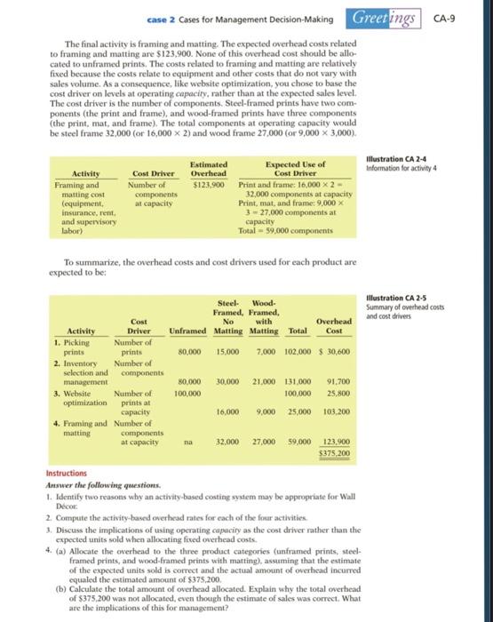 for Management Decision-Making The second activity is inventory selection and management. The