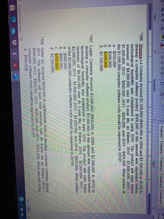  Explain the answers please U * * * A.A Emphasis 1