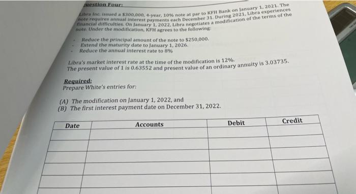  Please help me very fast, I dont have time arestion Four