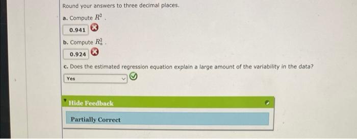 two independent variables, x1 and x2; for these data SST =15,108.5, and