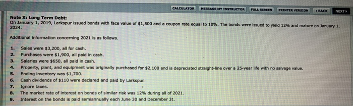information is taken from the 2020 annual report of Larkspur, Inc. Larkspur's
