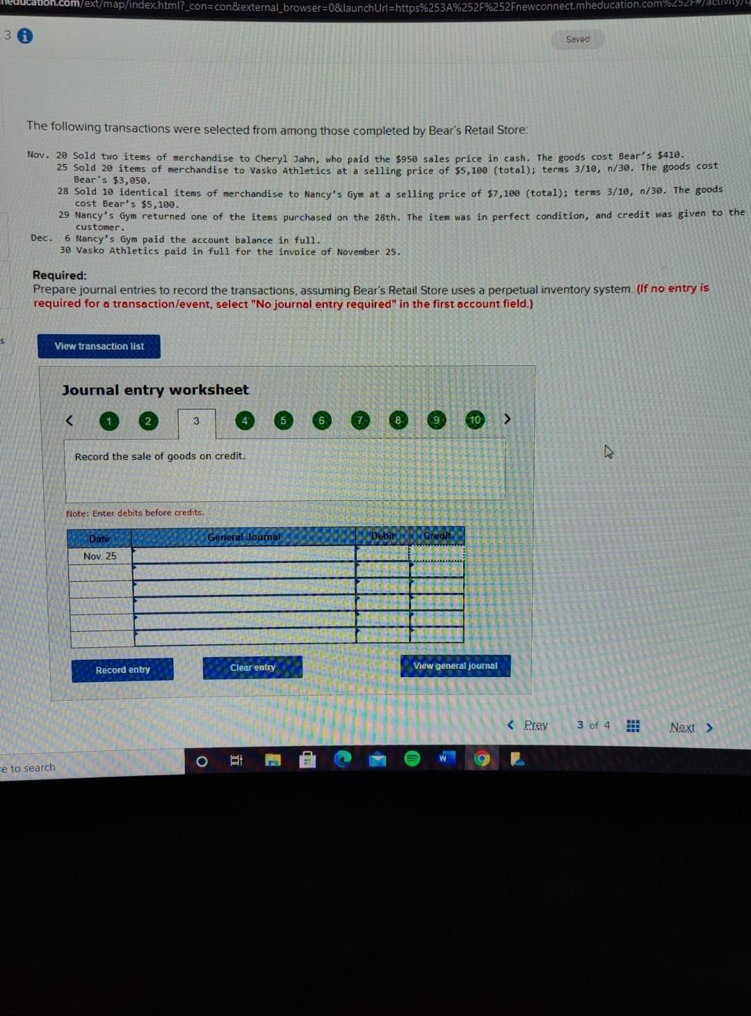  .com/ext/map/index.html?_con=con&external_browser=0&launchUrl=https%253A%252F%252Fnewconnect.mheducation.com%252FF/ 30 Saved The following transactions were selected from among those