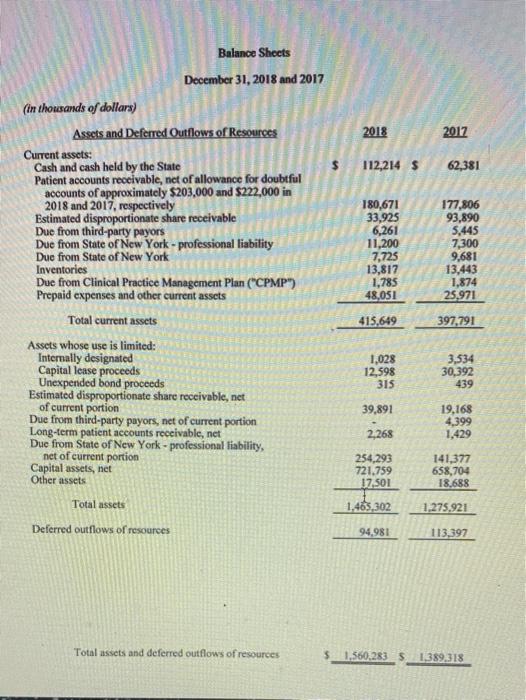  1) What can you assess regarding the current and total assets