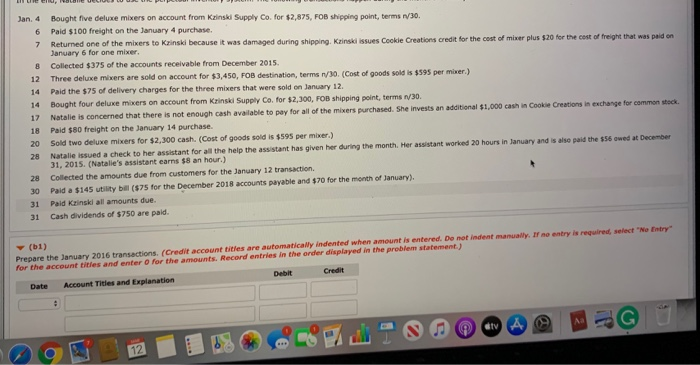 considering other opportunities to develop her business. One opportunity is the sale