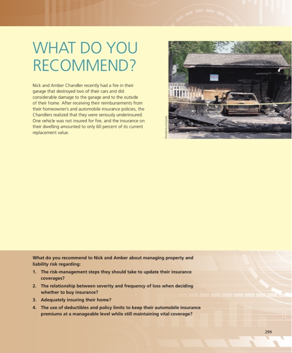  help with questions 1-4 please WHAT DO YOU RECOMMEND? Nick and