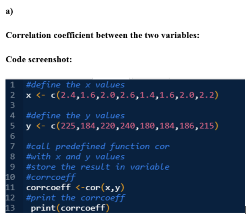 marketing manager conducted a study to determine whether there is a linear