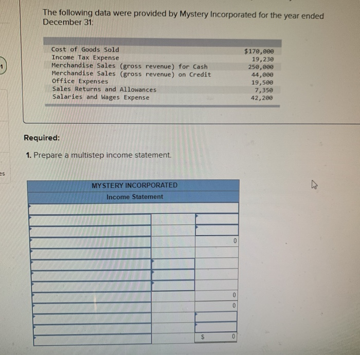 someone please help me with this problem The following data were provided