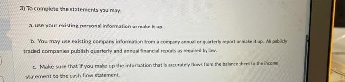 Unit. Read through and complete the items in the To-Do-List in the