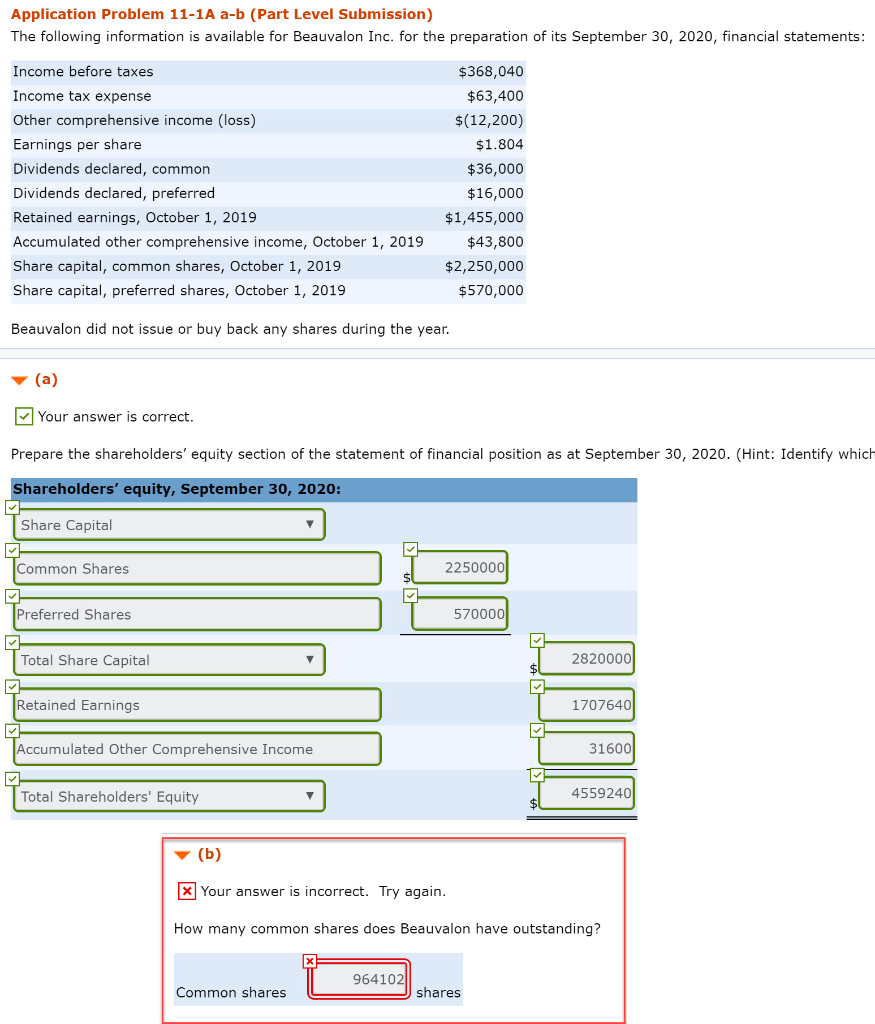  Can you help me with part B ? Application Problem 11-1A