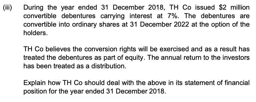 convertible loan notes on 1 October 2018 that carry a nominal interest
