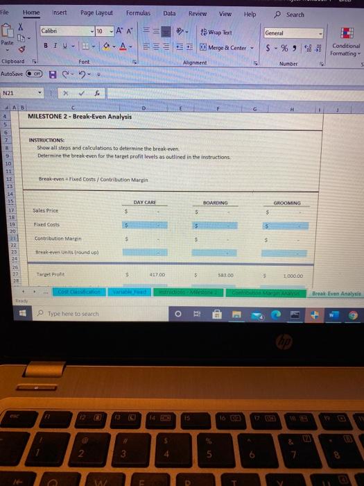 cost for each dog Fill in the blanks to get the per