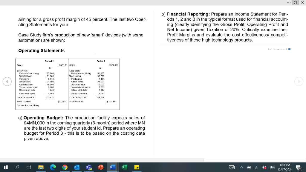 the use of decision support tools [Part 2]. Prepare a formal written