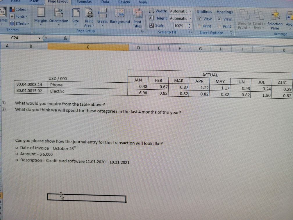  Home Insert Page Layout Formulas Data Review View Gridlines STEEL Colors