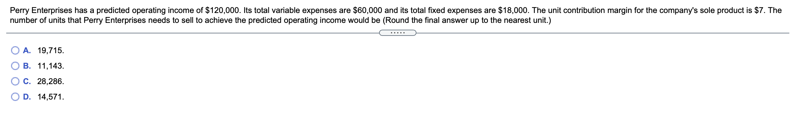  Flying High sells kites for $35 each. Variable costs are $7