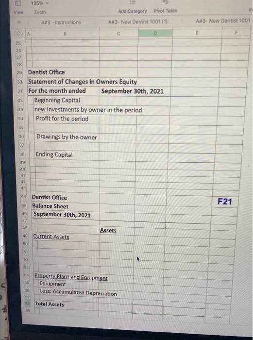 for the first month of the business. F2 1 Begins practice as