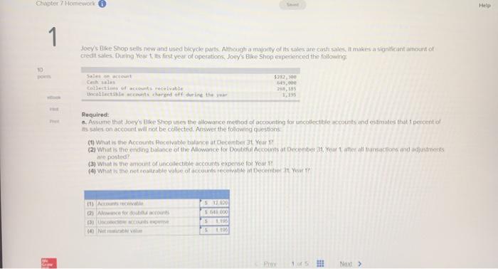 22,240 19.100 15,875 Transactions for Year 3 1. Acquired an additional $9.200