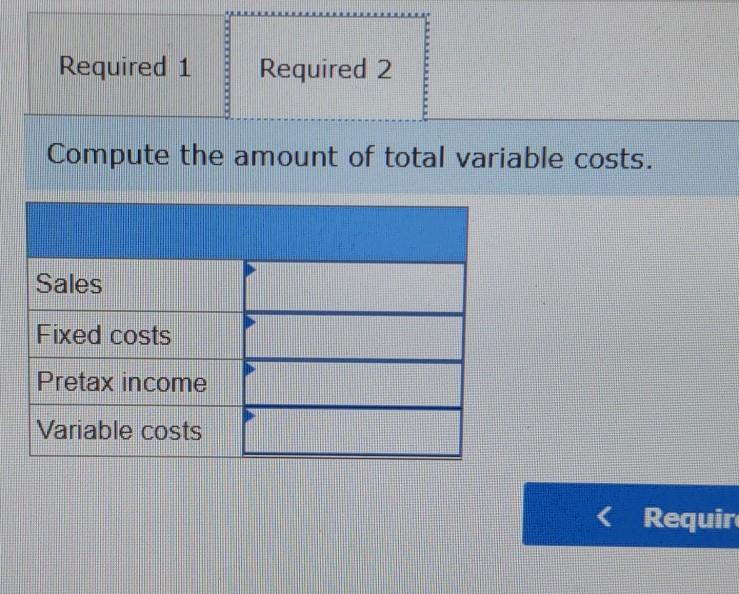$264,000 and earn pretax income of $374.400 in the next period. Its