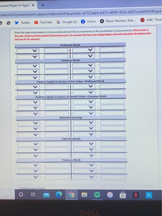 stockholders equity accounts of Whispering Winds Corp. on January 1, 2017, were