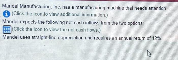 $2,600,000. If refurbished, Mandel expects the machine to last another eight years