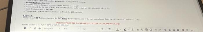 Dec 31 2021 Dec 31 2020 Cash $351,000 $58,500 Notes Receivable 72,000