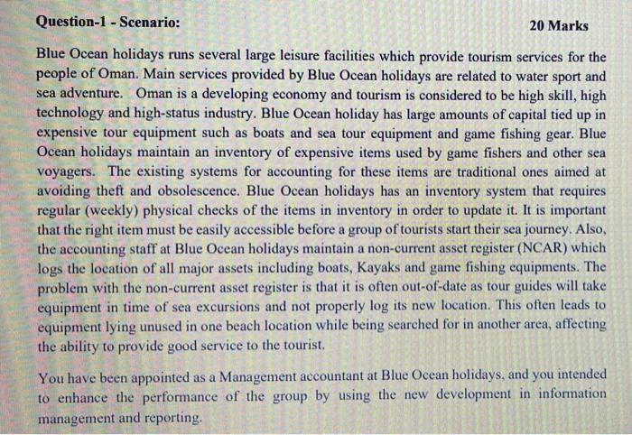  please i need the answer as soon as possible. Question-1 -