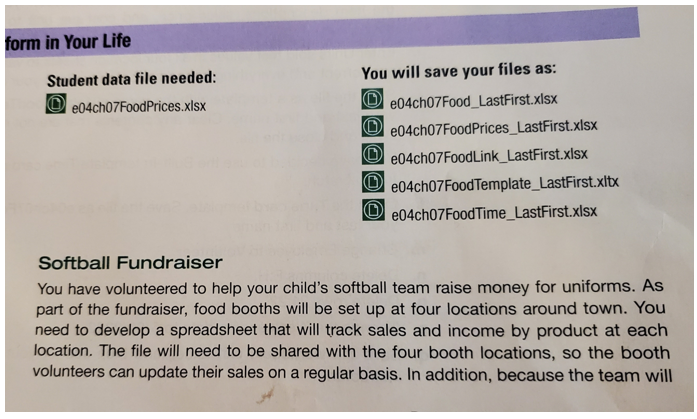  Need help with E, please. form in Your Life Student data