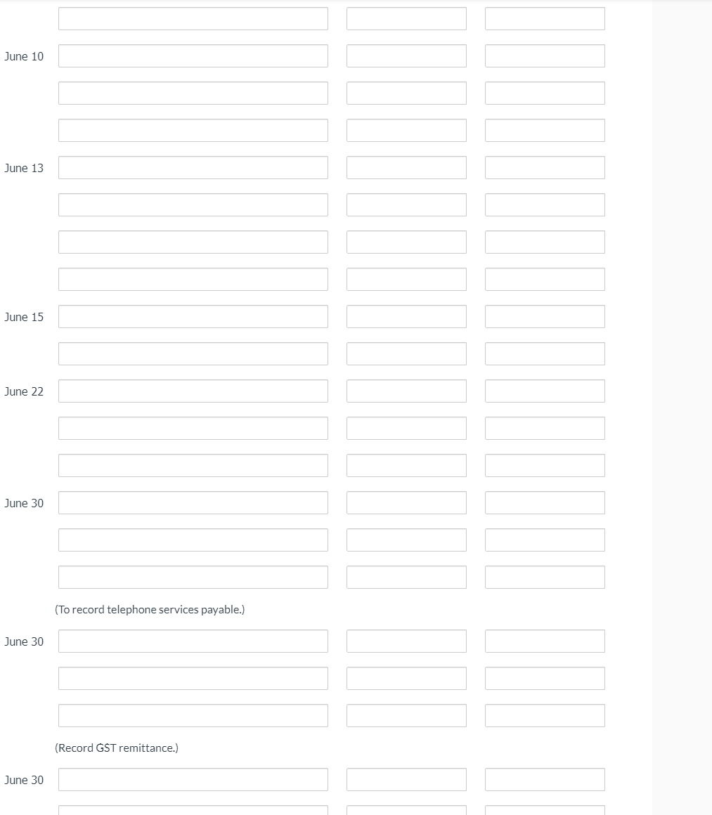 accounting services in the province of British Columbia, where PST is charged