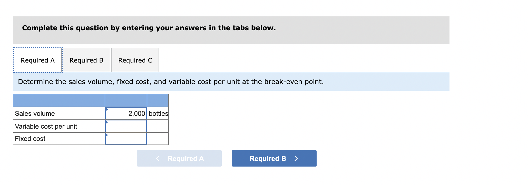 Use the below table to answer the following questions. Selling Price =