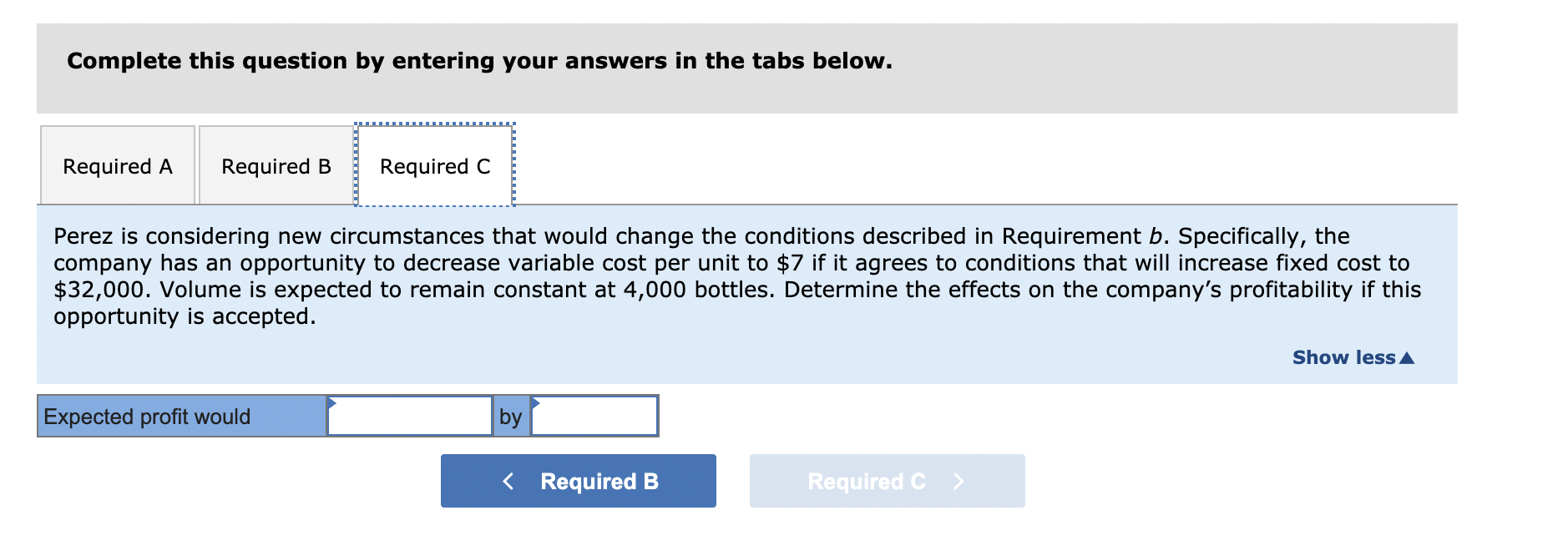 42,000 42,000 42,000 Variable Cost 7 8 9 7 8 9 7