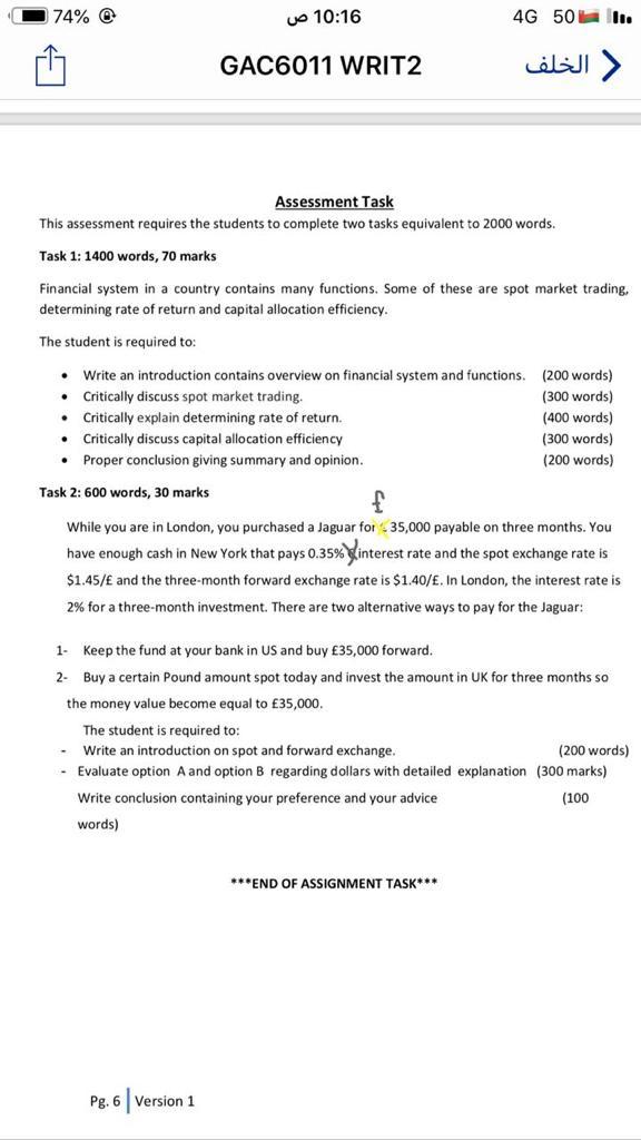 Kindly answer the task2 with the changes made in the attachment. Please