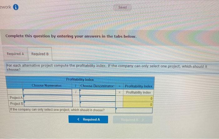 returrs from its investments PV or $1. Fof $1. PVA of S1,