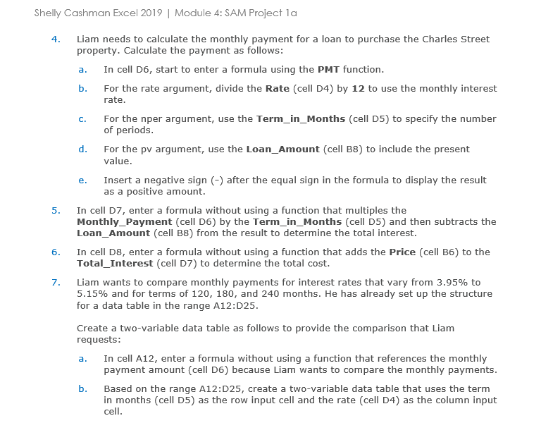 I need help questions 4-7. For number 4, it is telling me