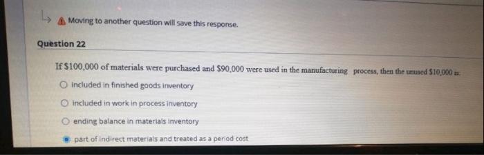 630 730 60 710 Question 7 Rent expense incurred on a factory