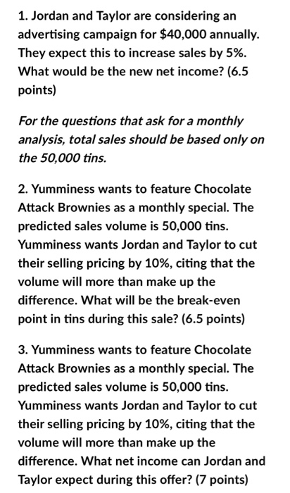 are the questions that go along with them! PLEASE ANSWER WITH HOW