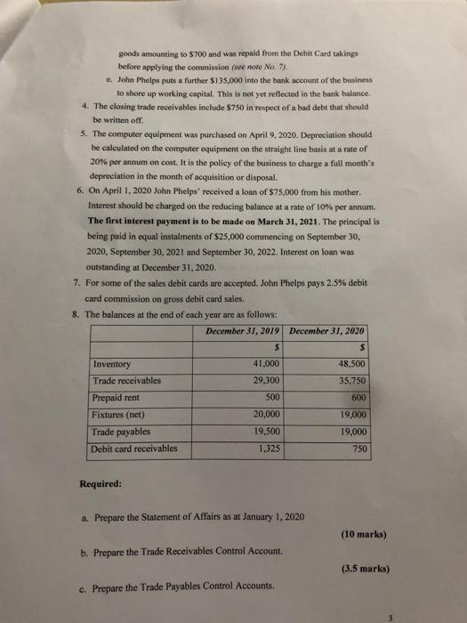 answers are provided to help you out with D and E please